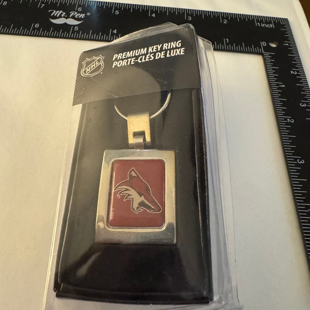 NHL Arizona Coyotes Premium Key‎ Ring Porte-clés De Luxe New